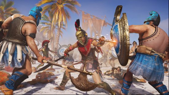 Assassin's Creed is too big - AC: Mirage has to be smaller and shorter: Ancient Grecian warriors do battle in Assassin's Creed: Odyssey