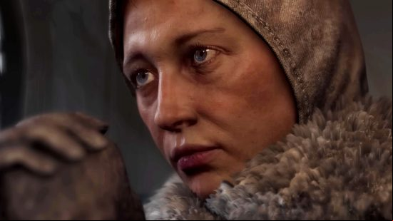 Diablo 4 patch notes 1.0.3 - a woman clasps her hands in prayer.