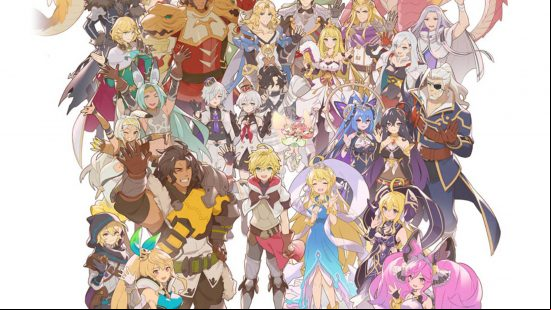 A crop of the final Dragalia Lost artwork used to commemorate end of service.