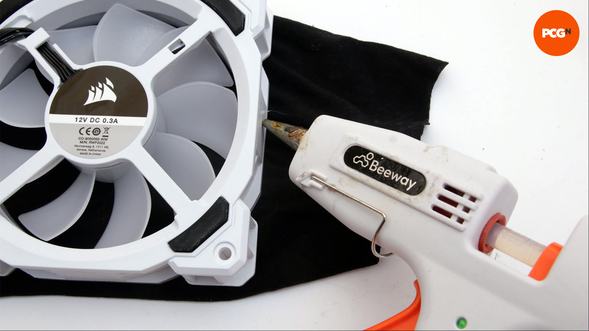How to stop dust getting into your PC: Apply glue to fan frame