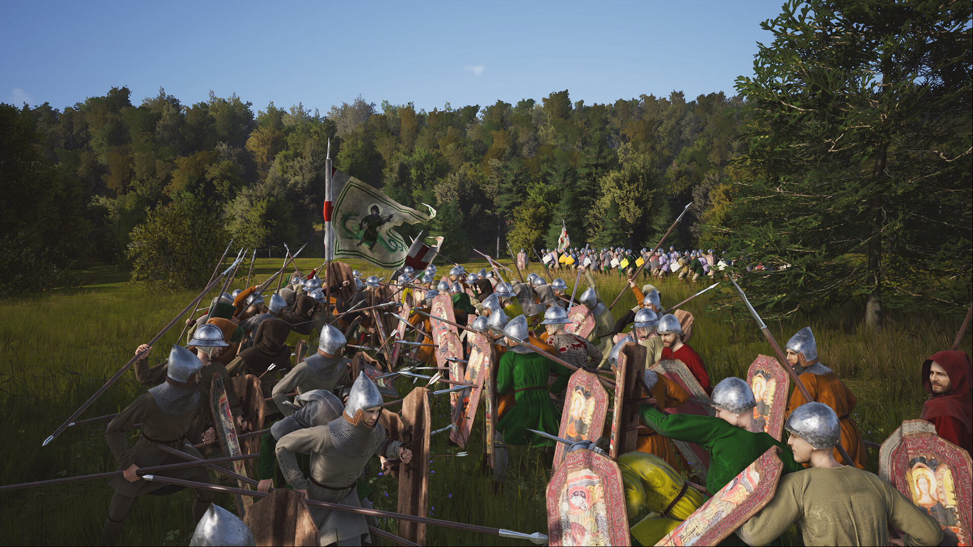Manor Lords Steam city building game: Armies in Manor Lords
