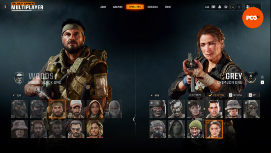 Black Ops 6 Operators how to unlock: the Operator selection screen